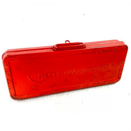  ROTHENBERGER エキスパンダ ROCAM パワートルクP6型 (ヘッド6個・リーマー・ケース付） レッド