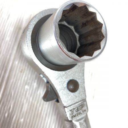  TOP工業 水道本管用 弓形トルクレンチ(単能型）100Nm RM-30LYNT シルバー