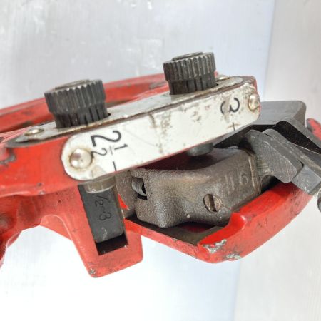  REX レッキス ダイヘッド 2 1/2 ~ 3 チェーザ付 レッド