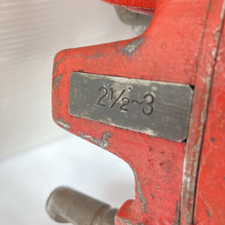  REX レッキス ダイヘッド 2 1/2 ~ 3 チェーザ付 レッド