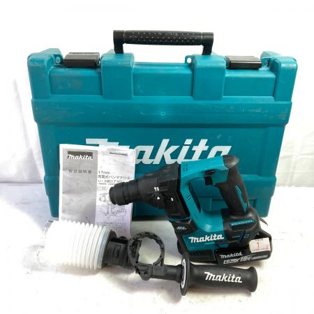  MAKITA マキタ 18V 17mm 充電式ハンマドリル  (バッテリ1個・ケース付）※充電器なし HR171D ブルー