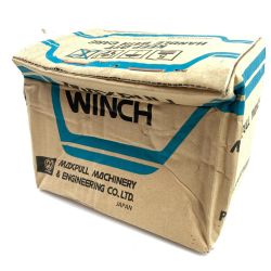 ＊＊ MAXPULL ミニプルウィンチ 100kg以内 本体のみ 箱ダメージあり (4) PM-100 Sランク