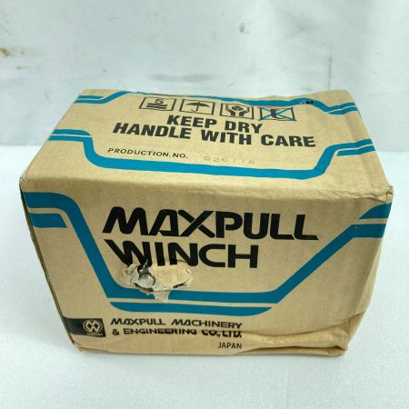  MAXPULL ミニプルウィンチ 100kg以内 本体のみ 箱ダメージあり (4) PM-100