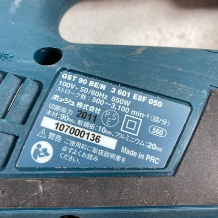 BOSCH ボッシュ ジグソー ダイヤル式電子無段変速 オービタル コード式 ケース付 GST90BE/N ネイビー