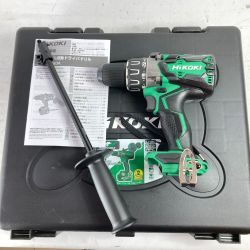 ＊＊ HiKOKI ハイコーキ 13mm 36V コードレス振動ドライバドリル ケース付 ※バッテリ・充電器なし  DV36DA グリーン Sランク
