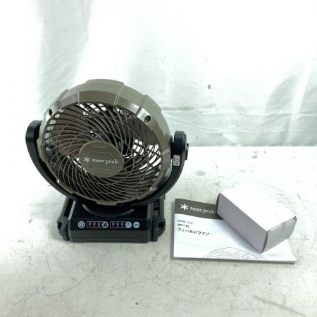  snowpeak スノーピーク 14.4V/18V フィールドファン ACアダプタ付 ※バッテリ・充電器なし MKT-102 オリーブ