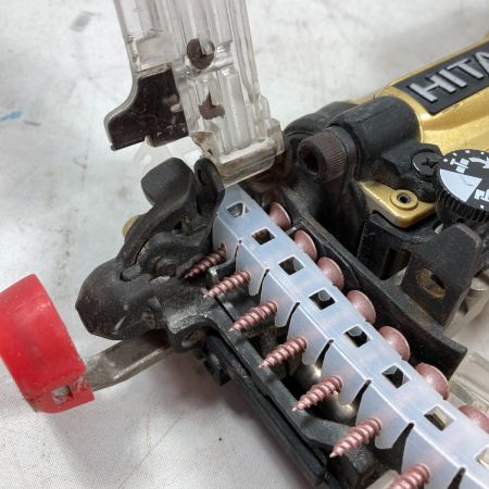  HITACHI 日立 32mm 高圧ねじ打ち機 ケース付 WF3H ゴールド×ブラック