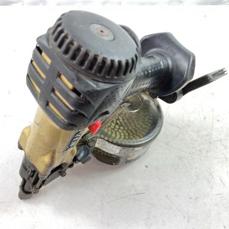  HITACHI 日立 高圧ロール釘打ち機 ケース付 NV50HMC ゴールド×ブラック