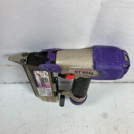  HITACHI 日立 55mm 常圧仕上釘打機 本体のみ NT55M パープル×シルバー