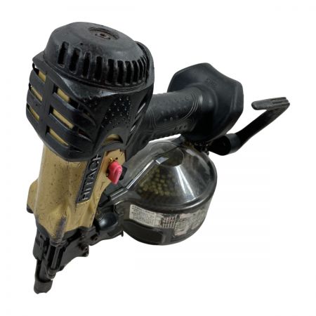  HITACHI 日立 50mm 高圧ロール釘打ち機 ケース付 NV50HMC ゴールド