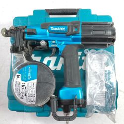 ＊＊ MAKITA マキタ 25~41mm 高圧エアビス打ち機 ケース付 AR411HR ブルー Cランク