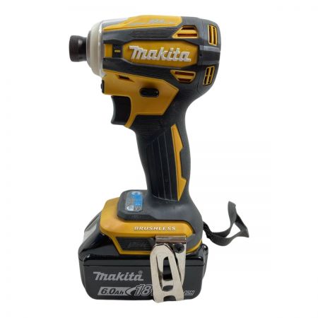  MAKITA マキタ 18V  充電式インパクトドライバ (バッテリ2個・充電器・ケース付） TD172DGXFY イエロー