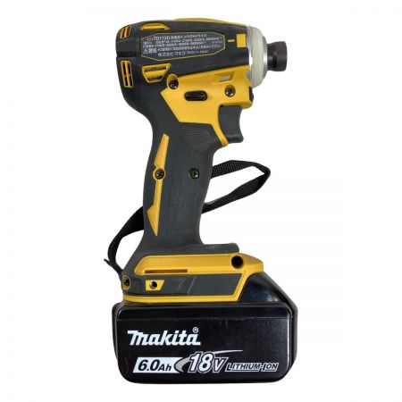  MAKITA マキタ 18V  充電式インパクトドライバ (バッテリ2個・充電器・ケース付） TD172DGXFY イエロー