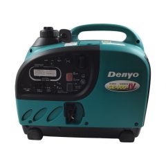  Denyo デンヨ 4サイクル インバーター発電機 900W GE-900SS-IV ブルー Sランク