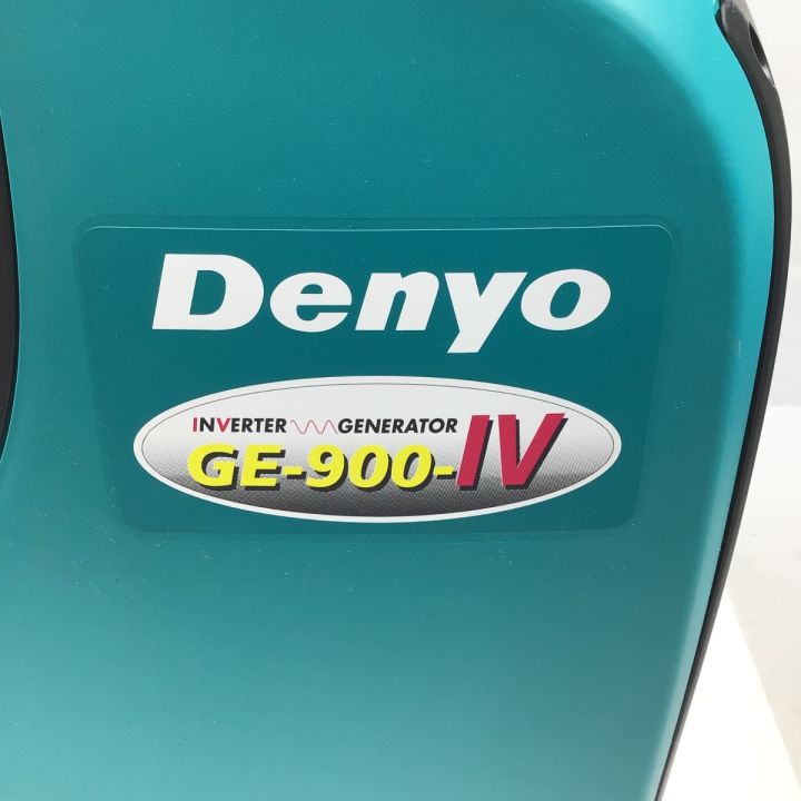 Denyo デンヨ 4サイクル インバーター発電機 900W GE-900SS-IV ブルー 