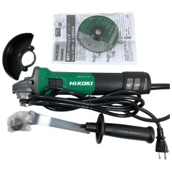 ＊＊ HiKOKI ハイコーキ 100mm 電子ディスクグラインダ コード式 G10BYE2 グリーン Sランク