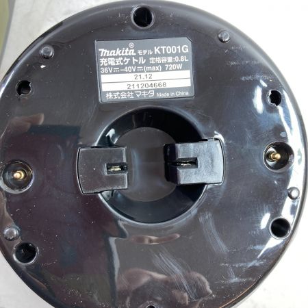  MAKITA マキタ 40Vmax 充電式ケトル 本体のみ ※バッテリ・充電器なし KT001GZO オリーブ