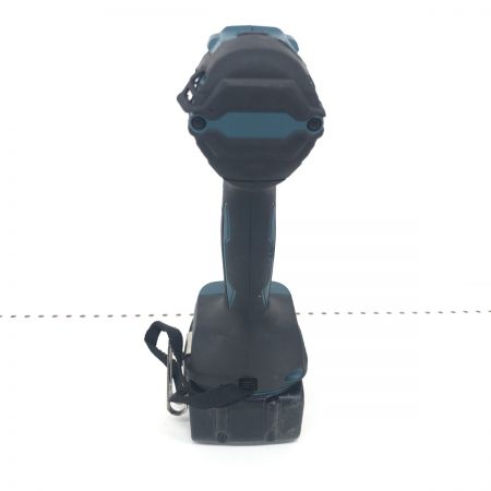 ДД MAKITA マキタ ドライバドリル 電池1個付 コードレス式 14.4v/5.0Ah  キズ・ヨゴレ有 充電回数128回 DF474D ブルー