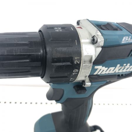 ДД MAKITA マキタ ドライバドリル 電池1個付 コードレス式 14.4v/5.0Ah  キズ・ヨゴレ有 充電回数128回 DF474D ブルー