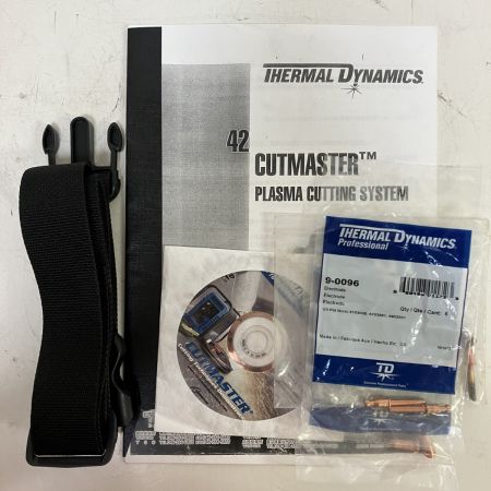ЗЗ Thermal Dynamics 200v カットマスター42 プラズマ切断機 アースケーブル 取説 ケース付 CM42J ブルー