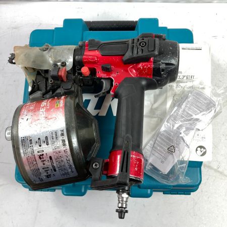  MAKITA マキタ 65mm 高圧エア釘打ち機 ケース付 AN632H レッド