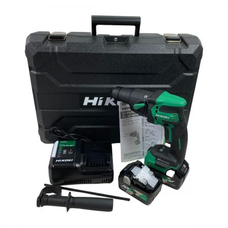  HiKOKI ハイコーキ 18mm 18V ハンマドリル (マルチボルトバッテリ2個・充電器・ケース付) DH18DPB(2XP)