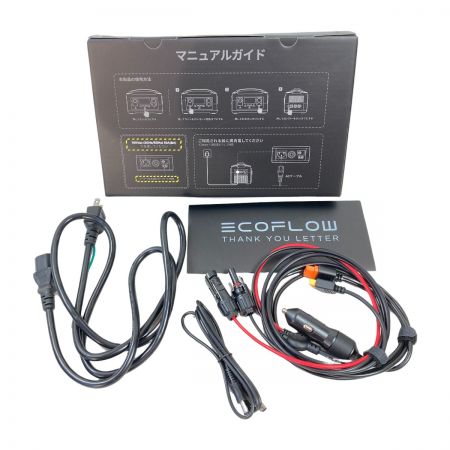  EcoFlow ポータブル電源 容量720Wh/出力600W EFRIVER600PRO-JP ブラック×シルバー