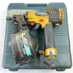 ＊＊ HITACHI 日立 50mm 高圧ロール釘打ち機 ケース付 NV50HMJ ゴールド Cランク
