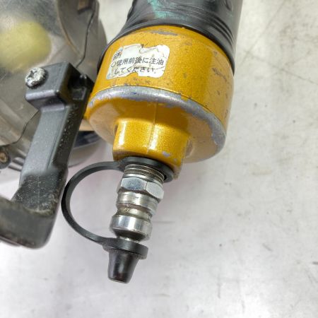  HITACHI 日立 50mm 高圧ロール釘打ち機 ケース付 NV50HMJ ゴールド
