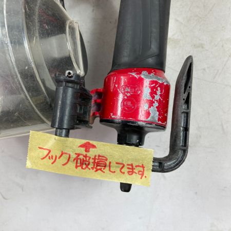  MAKITA マキタ 90mm 高圧エア釘打ち機 ケース付 ※フック破損 AN936H レッド