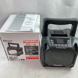 ＊＊ MAKITA マキタ 10.8/14.4/18V 充電式スピーカ ※ACアダプタ、バッテリ、充電器なし MR203B ブラック Bランク