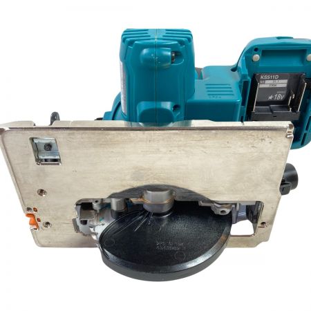  MAKITA マキタ 125mm 18V 充電式防じんマルノコ  バッテリ1個付 ※充電器なし KS511D ブルー
