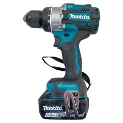 ＊＊ MAKITA マキタ 18V 充電式震動ドライバドリル バッテリ1個付属 ※充電器なし HP486D ブルー Bランク