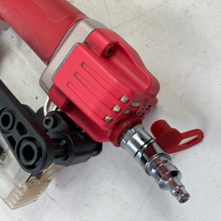  MAX マックス 15~50mm 高圧エア釘打ち スーパーネイラ ケース付 HA-50P3S(D) レッド