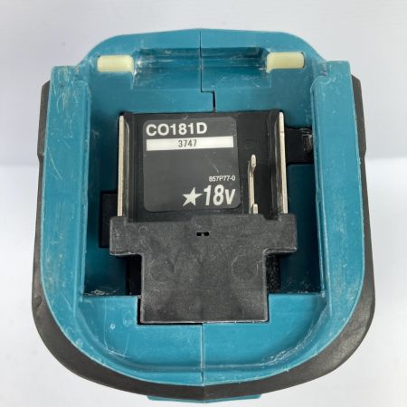  MAKITA マキタ 18V 充電式トリマ バッテリ1個付属 ※充電器なし CO181D ブルー