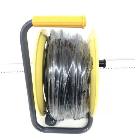 ДД HATAYA コードリール 未使用品(S) 本体のみ 屋外用 30M SBE-30KC ブラック×イエロー