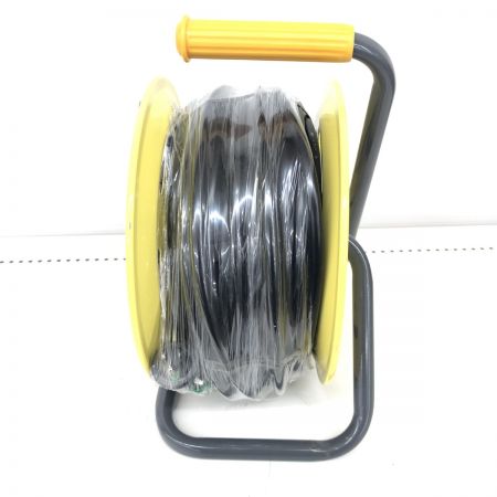 ДД HATAYA コードリール 未使用品(S) 本体のみ 屋外用 30M SBE-30KC ブラック×イエロー