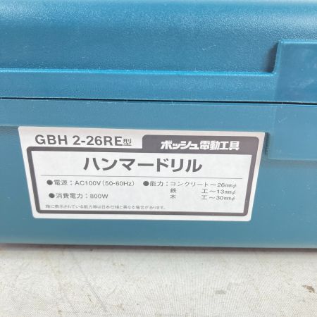  BOSCH ボッシュ ハンマドリル コード式 ケース付 GBH2-26RE ネイビー