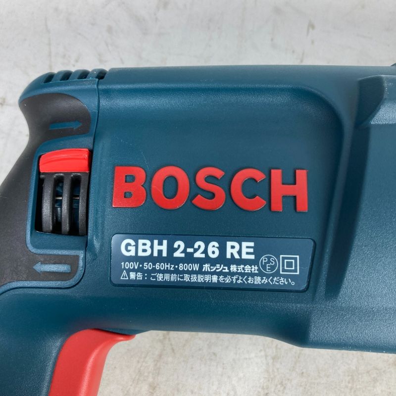 中古】 BOSCH ボッシュ ハンマドリル コード式 ケース付 GBH2-26RE