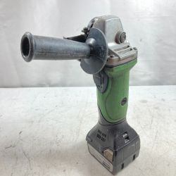 ＊＊ HITACHI 日立 14.4V コードレスディスクグラインダ バッテリ1個付属 ※充電器なし G14DSL グリーン×ブラック Cランク