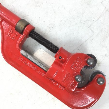  REX レッキス Cシリーズ パイプカッタ 本体のみ C.2 レッド