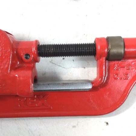  REX レッキス Cシリーズ パイプカッタ 本体のみ C.2 レッド