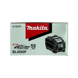 ＊＊ MAKITA マキタ 40Vmax/5.0Ah 高出力仕様  純正リチウムイオンバッテリ PSEマーク有 (2) BL4050F ブラック Sランク