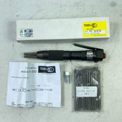 ＊＊ TOKU  常圧 エアニードルスケーラ ジェットタガネ 交換用ニードル(100本)付属 N-200 Sランク