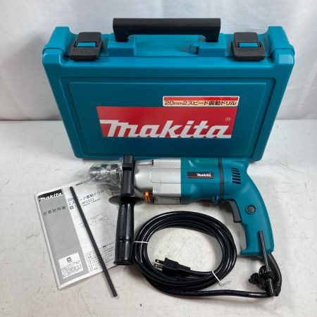  MAKITA マキタ 20mm 2スピード震動ドリル コード式 ケース付 HP2032 ブルー