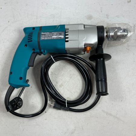  MAKITA マキタ 20mm 2スピード震動ドリル コード式 ケース付 HP2032 ブルー