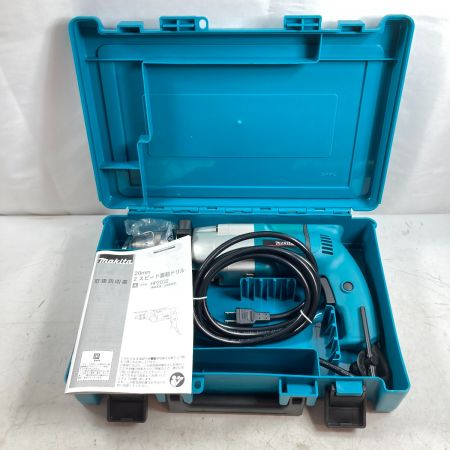  MAKITA マキタ 20mm 2スピード震動ドリル コード式 ケース付 HP2032 ブルー