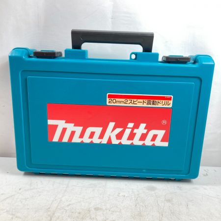  MAKITA マキタ 20mm 2スピード震動ドリル コード式 ケース付 HP2032 ブルー