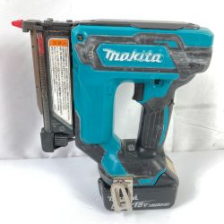 ＊＊ MAKITA マキタ 18V 35mm 充電式電動タッカ  バッテリ1個付属 ※充電器なし PT353D ブルー Cランク