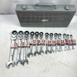 ＊＊ TONE トネ 首振りラチェットレンチ ギアレンチ RMFQシリーズ 13本組 ツールケース付属 RMFQ-24/RMFQ-22/RMFQ-21/RMFQ-19/RMFQ-18/RMFQ-17/RMFQ-16/RMFQ-15/RMFQ